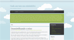 Desktop Screenshot of cadaumtemseuministerio.org